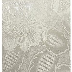 Emma Barclay Damask Rose Table Cloth - Traditional Jacquard Fabric Emma Barclay Damask Rose Table Cloth - Traditional Jacquard Fabric