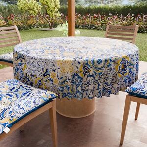 Petti Artigiani Italiani - Anti-Stain Round Microfibre Tablecloth - Kitchen Table Cover for Round Table Petti Artigiani Italiani - Anti-Stain Round Microfibre Tablecloth - Kitchen Table Cover for Round Table