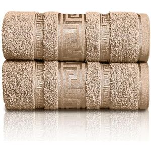 GC GAVENO CAVAILIA Extra Large Jumbo Bath Sheets Greek Towels for Bathroom 2 Piece Super Absorbent Quick Dry Towel, 100% Egyptian Cotton Soft Fluffy Luxury Bath Towel Spa & Hotel (90x180cm),Natural GC GAVENO CAVAILIA Extra Large Jumbo Bath Sheets Greek Towels for Bathroom 2 Piece Super Absorbent Quick Dry Towel, 100% Egyptian Cotton Soft Fluffy Luxury Bath Towel Spa & Hotel (90x180cm),Natural