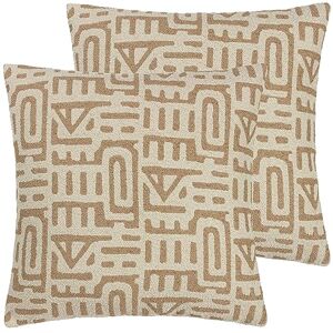 Hoem Samos Feather Filled Cushions Twin Pack,60 x 60cm Hoem Samos Feather Filled Cushions Twin Pack,60 x 60cm