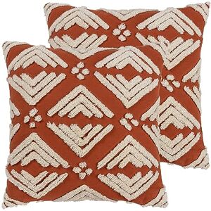 furn. Yard Taya Square Feather Filled Cushions Twin Pack furn. Yard Taya Square Feather Filled Cushions Twin Pack