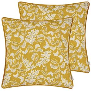 Evans Lichfield Chatsworth Topiary Piped Polyester Filled Cushion Twin Pack Evans Lichfield Chatsworth Topiary Piped Polyester Filled Cushion Twin Pack