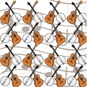 Boston International IHR 3-Ply Paper Napkins, 20-Count Cocktail Size, Country Song Boston International IHR 3-Ply Paper Napkins, 20-Count Cocktail Size, Country Song