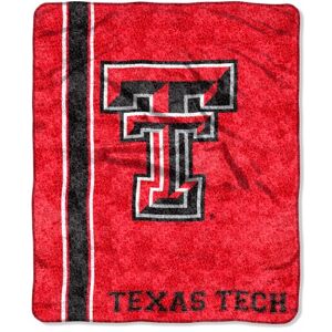 Northwest Officially Licensed NCAA Texas Tech Red Raiders Jersey Sherpa on Sherpa Throw Blanket, 50" x 60 Northwest Officially Licensed NCAA Texas Tech Red Raiders Jersey Sherpa on Sherpa Throw Blanket, 50" x 60