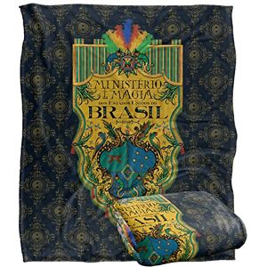 LOGOVISION FANTASTIC BEASTS The Secrets of Dumbledore Blanket, 152 x 127 cm Brazil Ministry Flag Silky Touch Super Soft Throw Blanket LOGOVISION FANTASTIC BEASTS The Secrets of Dumbledore Blanket, 152 x 127 cm Brazil Ministry Flag Silky Touch Super Soft Throw Blanket