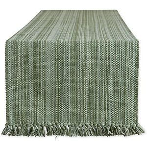 DII Variegated Tabletop Collection, Table Runner, 13x72, Artichoke Green DII Variegated Tabletop Collection, Table Runner, 13x72, Artichoke Green