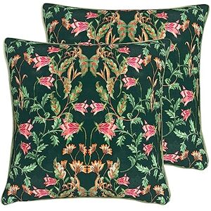 furn. Evans Lichfield Heritage Bell Flowers Polyester Filled Cushion Twin Pack furn. Evans Lichfield Heritage Bell Flowers Polyester Filled Cushion Twin Pack