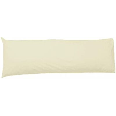 Haani Ridas Bolster Pillowcases 100% Polycotton Blend product 4 Feet (48"), Cream Haani Ridas Bolster Pillowcases 100% Polycotton Blend product 4 Feet (48"), Cream