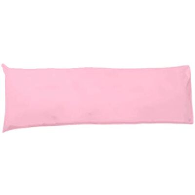 British Home Bedding Bolster Pillow Case Long Body Orthopaedic Support Maternity Pregnancy Pillow Case (King 5ft 19"X 60", Pink) British Home Bedding Bolster Pillow Case Long Body Orthopaedic Support Maternity Pregnancy Pillow Case (King 5ft 19"X 60", Pink)
