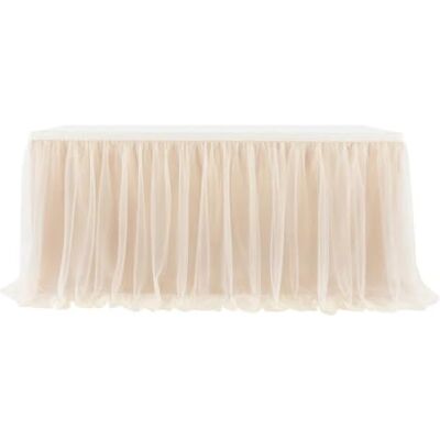 EKalgretrA Sweet Table Skirt Decoration Cloth Wedding Accessories Party Tulle Covers White Pink Purple Tablecloth Rectangular EKalgretrA Sweet Table Skirt Decoration Cloth Wedding Accessories Party Tulle Covers White Pink Purple Tablecloth Rectangular
