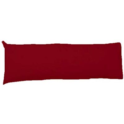 British Home Bedding Bolster Pillow Case Long Body Orthopaedic Support Maternity Pregnancy Pillow Case (King 5ft 19"X 60", Red) British Home Bedding Bolster Pillow Case Long Body Orthopaedic Support Maternity Pregnancy Pillow Case (King 5ft 19"X 60", Red)