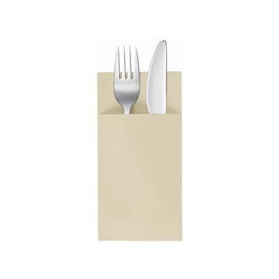 VelaHub Soft Point 50 Cutlery Napkins, High-Quality Disposable Napkins, 39 x 38 cm, Champagne VelaHub Soft Point 50 Cutlery Napkins, High-Quality Disposable Napkins, 39 x 38 cm, Champagne