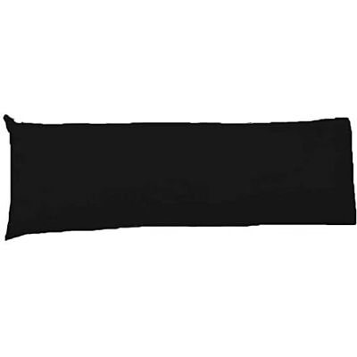 Haani Ridas Bolster Pillowcases 100% Polycotton Blend product 4 Feet (48"), Black Haani Ridas Bolster Pillowcases 100% Polycotton Blend product 4 Feet (48"), Black
