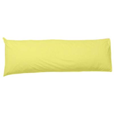 British Home Bedding Bolster Pillow Case Long Body Orthopaedic Support Maternity Pregnancy Pillow Case (King 5ft 19"X 60", Lemon) British Home Bedding Bolster Pillow Case Long Body Orthopaedic Support Maternity Pregnancy Pillow Case (King 5ft 19"X 60", Lemon)