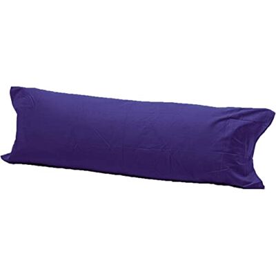 Haani Ridas Bolster Pillowcases 100% Polycotton Blend product 4.6 Feet (54"), Navy Haani Ridas Bolster Pillowcases 100% Polycotton Blend product 4.6 Feet (54"), Navy