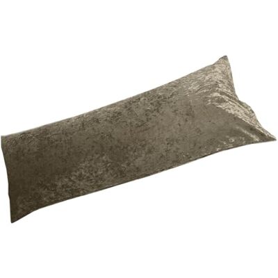 Lancashire Textiles Bolster Pillow Case Luxury Soft Comfort Polyester Casing, Envelope Closing Champagne, Single (3ft) W90cm x 48cm Lancashire Textiles Bolster Pillow Case Luxury Soft Comfort Polyester Casing, Envelope Closing Champagne, Single (3ft) W90cm x 48cm