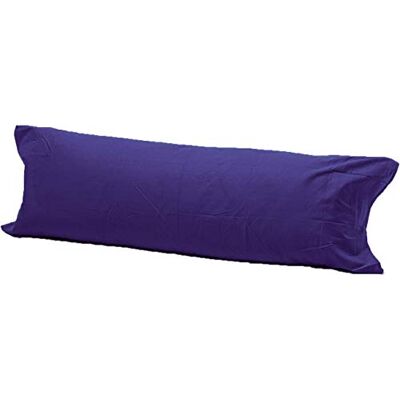 R&Z Long Bolster Pillow Case 100% Polycotton Blend PREGNANCY Maternity Orthopaedic Support Pillowcase (Navy, 5Ft) R&Z Long Bolster Pillow Case 100% Polycotton Blend PREGNANCY Maternity Orthopaedic Support Pillowcase (Navy, 5Ft)