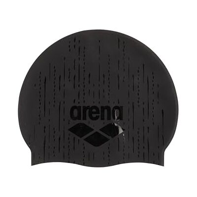 ARENA SHINE CAP - Swim Cap for Women - Black-Blue ARENA SHINE CAP - Swim Cap for Women - Black-Blue