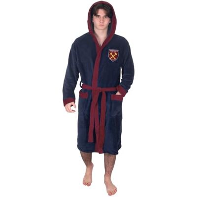 West Ham United FC - Dressing Gown - Navy Blue - Robe West Ham United FC - Dressing Gown - Navy Blue - Robe