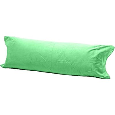 Haani Ridas Bolster Pillowcases 100% Polycotton Blend product 6 Feet (72"), Mint Green Haani Ridas Bolster Pillowcases 100% Polycotton Blend product 6 Feet (72"), Mint Green