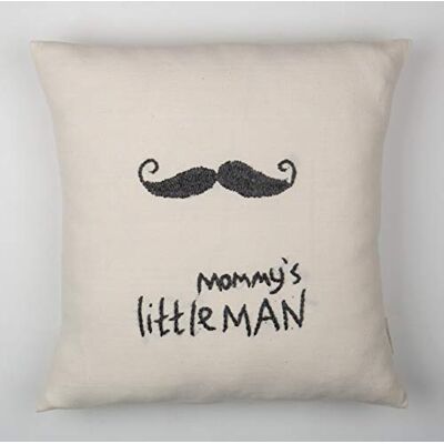 Muna Home Mommy's Little Handmade Decorative Cushion Covers Set Stylish Accent in Space, White, 40 x 40 cm Muna Home Mommy's Little Handmade Decorative Cushion Covers Set Stylish Accent in Space, White, 40 x 40 cm