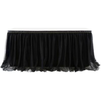 EKalgretrA Sweet Table Skirt Decoration Cloth Wedding Accessories Party Tulle Covers White Pink Purple Tablecloth Rectangular EKalgretrA Sweet Table Skirt Decoration Cloth Wedding Accessories Party Tulle Covers White Pink Purple Tablecloth Rectangular