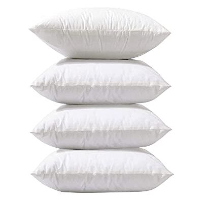 Hebden 100% Hollowfibre Scatter Cushion Pad Cover Insert Filler Inner Pads Pack Of 4 (18x18)… Hebden 100% Hollowfibre Scatter Cushion Pad Cover Insert Filler Inner Pads Pack Of 4 (18x18)…