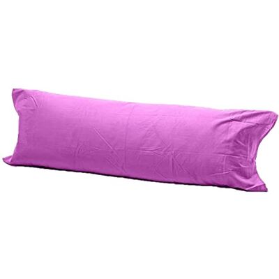 Haani Bolster Pillowcases 100% Polycotton Blend product 4 Feet (48"), Lilac Haani Bolster Pillowcases 100% Polycotton Blend product 4 Feet (48"), Lilac