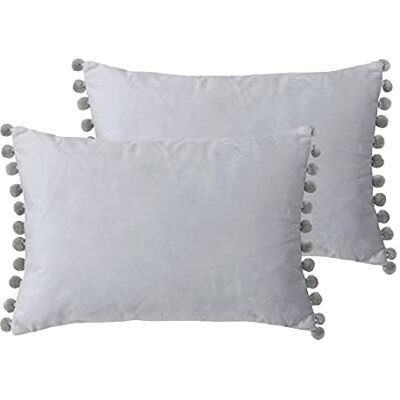 Paoletti Fiesta - Grey - 35x50 cm - Twin Pack - Cushion Paoletti Fiesta - Grey - 35x50 cm - Twin Pack - Cushion