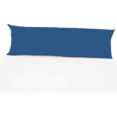 clicktostyle Easy Care Bolster King 5ft (152 cm x 50 cm) (60"x19") Long Polycotton Pillow Case Only 20 Colours Available (Royal Blue) clicktostyle Easy Care Bolster King 5ft (152 cm x 50 cm) (60"x19") Long Polycotton Pillow Case Only 20 Colours Available (Royal Blue)