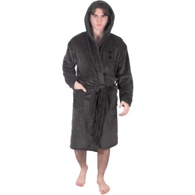 Tottenham Hotspur FC - Dressing Gown - Grey - Bathrobe Tottenham Hotspur FC - Dressing Gown - Grey - Bathrobe
