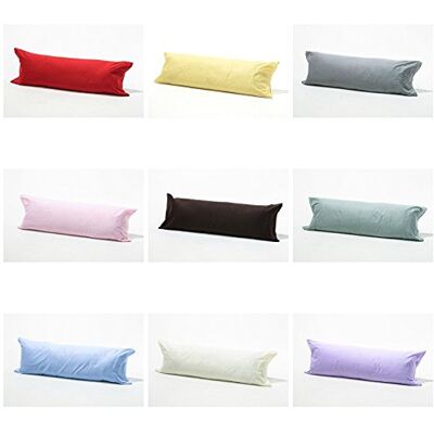 Haani Bolster Pillowcases 100% Polycotton Blend product 6 Feet (72"), Navy Haani Bolster Pillowcases 100% Polycotton Blend product 6 Feet (72"), Navy