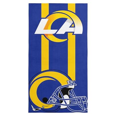 Northwest NFL New York Giants Unisex-Adult Beach Towel, 30" x 60", Cotton,Zone Read Northwest NFL New York Giants Unisex-Adult Beach Towel, 30" x 60", Cotton,Zone Read