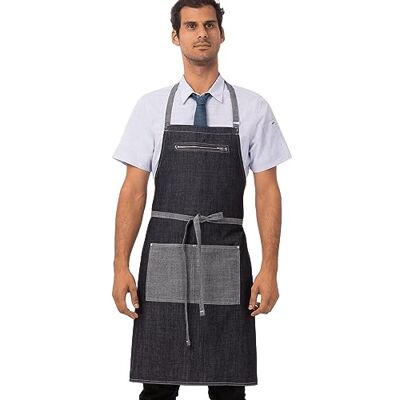 Chef Works Manhattan Bib Apron (AB034) Chef Works Manhattan Bib Apron (AB034)