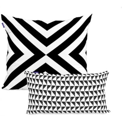 happyfriday Cushion cover Blanc Trip Multicoloured 2 Pieces happyfriday Cushion cover Blanc Trip Multicoloured 2 Pieces