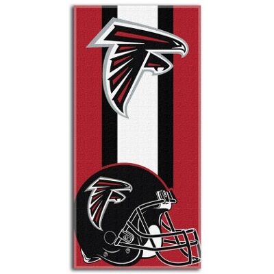 Northwest The Company NFL Atlanta Falcons Beach Towel, 30" x 60", Zone Read Northwest The Company NFL Atlanta Falcons Beach Towel, 30" x 60", Zone Read