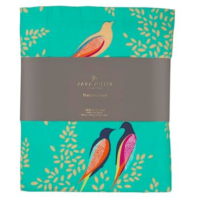 Sara Miller for Portmeirion Sara Miller Chelsea Tablecloth, Green Sara Miller for Portmeirion Sara Miller Chelsea Tablecloth, Green
