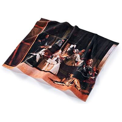 MuseARTa BT-DV-LM-V424221 Unisex Beach Towel with Artist Diego Velázquez Las Meninas Motif Cotton 120 x 150 cm MuseARTa BT-DV-LM-V424221 Unisex Beach Towel with Artist Diego Velázquez Las Meninas Motif Cotton 120 x 150 cm