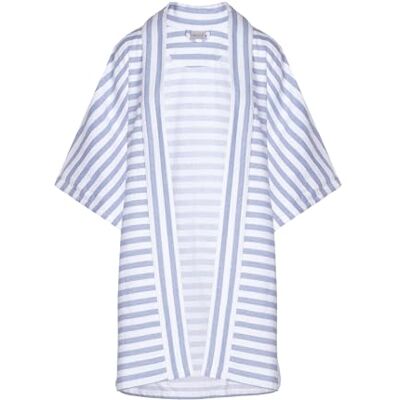 MÖVE Beach Poncho - Relaxed High-Low Stripe - Beach Wear MÖVE Beach Poncho - Relaxed High-Low Stripe - Beach Wear