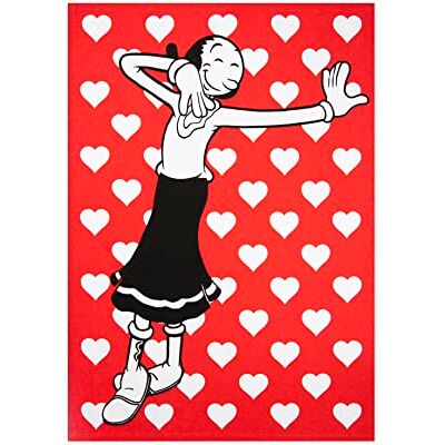EXCELSA Olivia Kitchen Towel - 70x50cm, Cotton, Red/White EXCELSA Olivia Kitchen Towel - 70x50cm, Cotton, Red/White