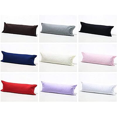 IBIZA DREAMS Antiallergenic Hollow Fibre Filled Bolster Pillow with Free Pillow Case (CREAM, 5FT) IBIZA DREAMS Antiallergenic Hollow Fibre Filled Bolster Pillow with Free Pillow Case (CREAM, 5FT)