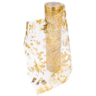 KOOSREEL Table Runner Shiny Gold (29 cm x 9 m), Table Runner Table Runner Table Runner Polyester Table Decoration for Parties and Celebrations such as Birthdays, Weddings, Baby Showers, Christenings, KOOSREEL Table Runner Shiny Gold (29 cm x 9 m), Table Runner Table Runner Table Runner Polyester Table Decoration for Parties and Celebrations such as Birthdays, Weddings, Baby Showers, Christenings,