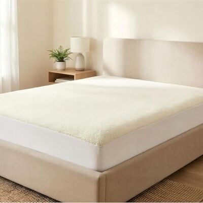 EGYPTO Fleece Deep Thermal Mattress Protector Bunk 30cm Depth (Bunk) EGYPTO Fleece Deep Thermal Mattress Protector Bunk 30cm Depth (Bunk)