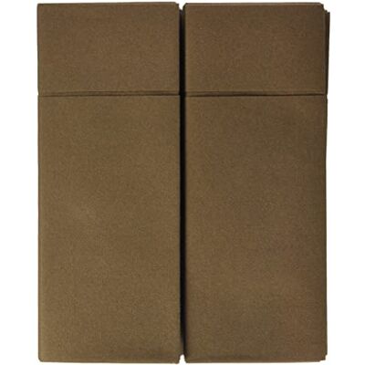 Alvotex Airlaid Cutlery Napkins 32 x 40 cm 50/1 Brown (671) Alvotex Airlaid Cutlery Napkins 32 x 40 cm 50/1 Brown (671)