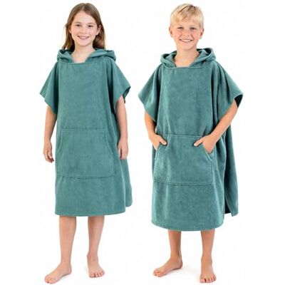 Adore Kids Microfibre Changing Robe Hooded Towel Poncho Soft Quick-Drying Cover-Up With A Large Hood And Kangaroo Pocket For Privacy After Swimming, Surfing Or Days At The Beach Adore Kids Microfibre Changing Robe Hooded Towel Poncho Soft Quick-Drying Cover-Up With A Large Hood And Kangaroo Pocket For Privacy After Swimming, Surfing Or Days At The Beach