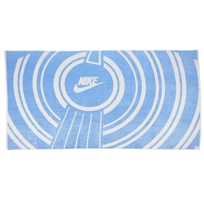 Nike Oversized Beach Towel Retro Beach Towel Bath Towel Large, University Blue/White, One Size Nike Oversized Beach Towel Retro Beach Towel Bath Towel Large, University Blue/White, One Size