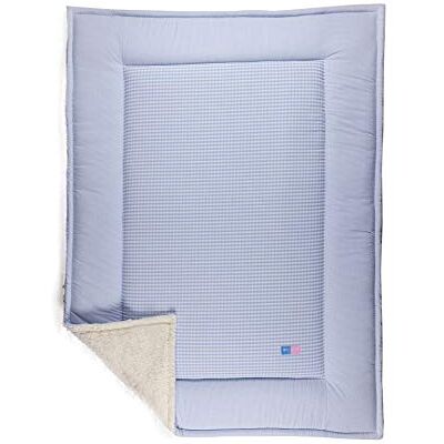Robert Osswald 1.5.1.1.2.3.1-K05-01 Play Blanket Checked Mix with Plush 100 cm x 135 cm Robert Osswald 1.5.1.1.2.3.1-K05-01 Play Blanket Checked Mix with Plush 100 cm x 135 cm