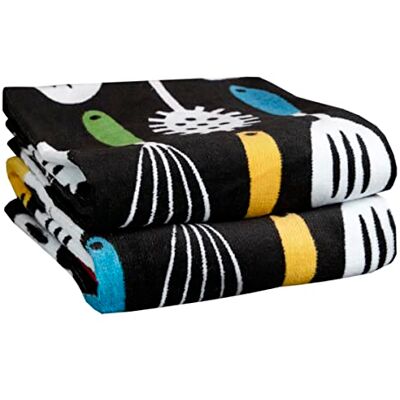 Tefal T-FAL Textiles 94753 Kitchen Towel, Cotton, Utensiles Tefal T-FAL Textiles 94753 Kitchen Towel, Cotton, Utensiles