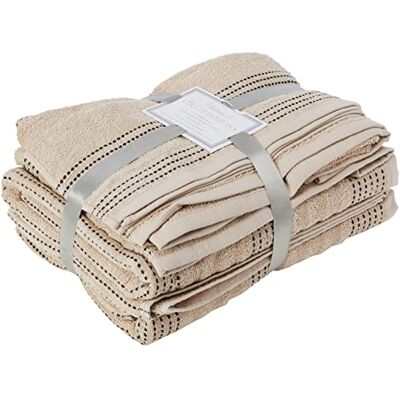 Rapport - Spa - Towel Set - Taupe Rapport - Spa - Towel Set - Taupe