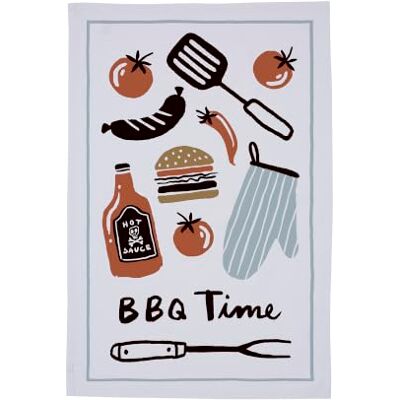 Ulster Weavers BBQ Time Multi Tea Towel – Maximalist – Cotton Ulster Weavers BBQ Time Multi Tea Towel – Maximalist – Cotton